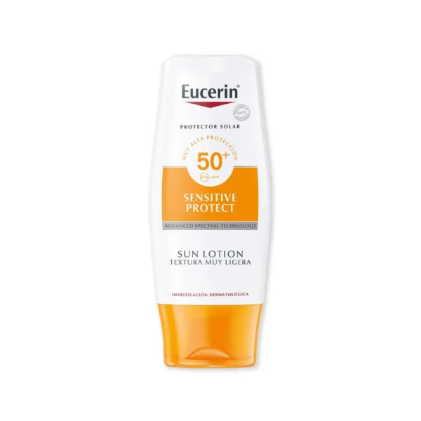 EUCERIN Sun Corporal loción Sensitive Ligera Spf 50 X 150Ml